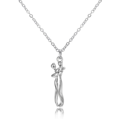 COLLANA "ABBRACCIAMI" IN ARGENTO S925