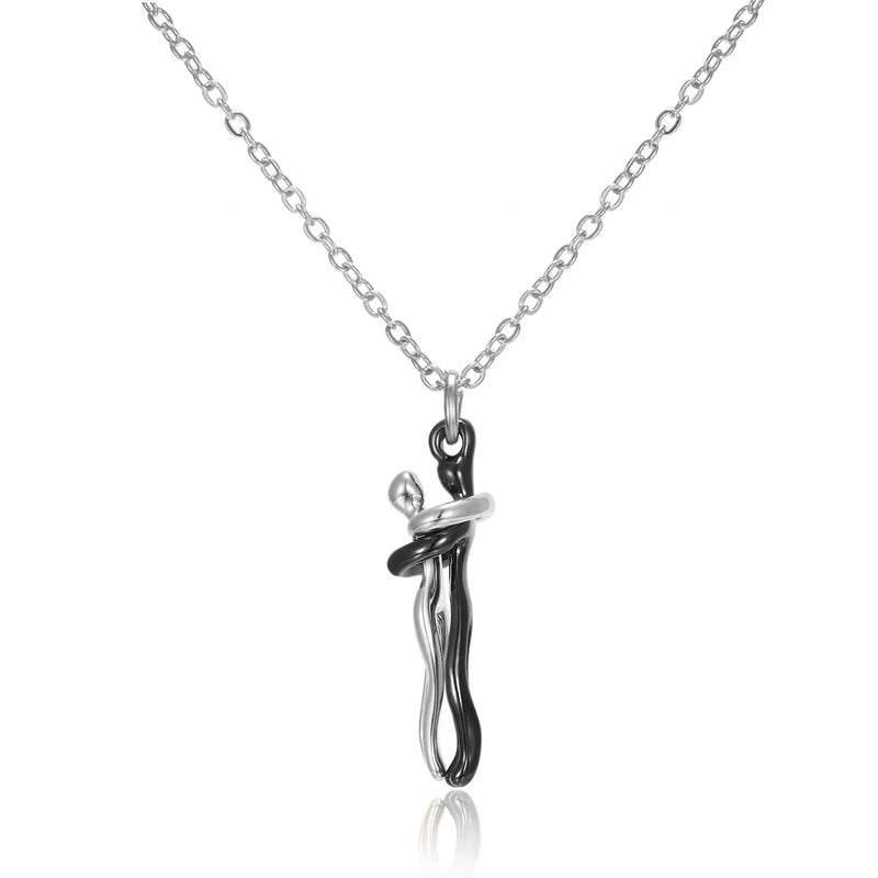 COLLANA "ABBRACCIAMI" IN ARGENTO S925